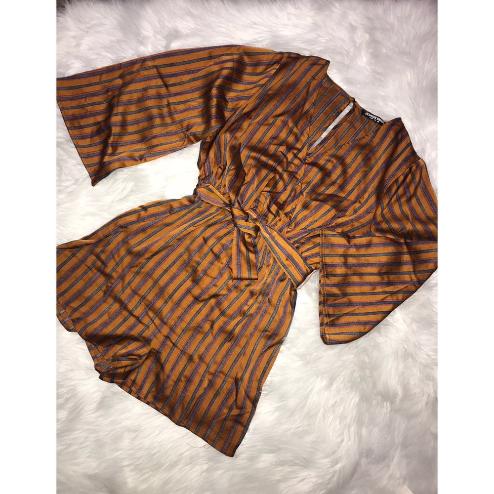 Burnt Orange Romper